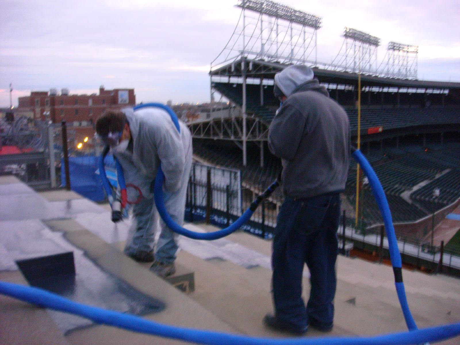 Concrete floor coating — Floor job 04